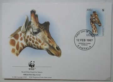 World Wide Fund For Nature KAMPALA UGANDA STAMP (1) (Foreign First day cover)
