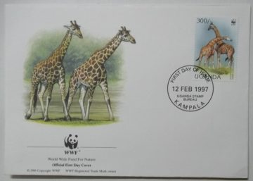 World Wide Fund For Nature KAMPALA UGANDA STAMP (3) (Foreign First day cover)