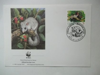 World Wide Fund For Nature LATVHA (3) (Foreign First day cover)