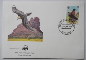 World Wide Fund For Nature MASERU LESOTHO (4) (Foreign First day cover)