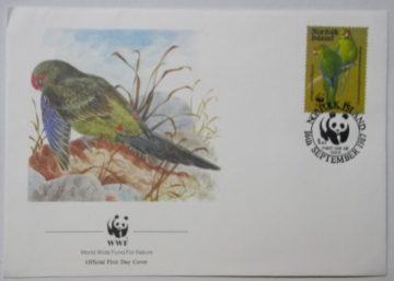World Wide Fund For Nature NORFOLK ISLAND (2) (Foreign First day cover)