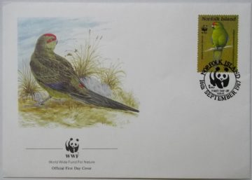 World Wide Fund For Nature NORFOLK ISLAND (3) (Foreign First day cover)
