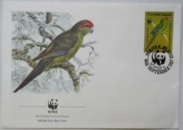 World Wide Fund For Nature NORFOLK ISLAND (4) (Foreign First day cover)