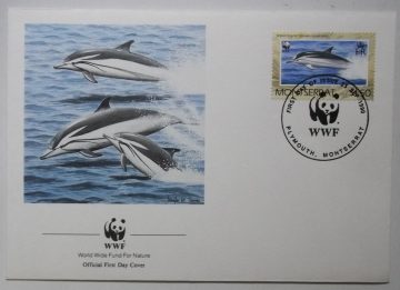 World Wide Fund For Nature PLYMOUTH MONTSERRAT (2) (Foreign First day cover)