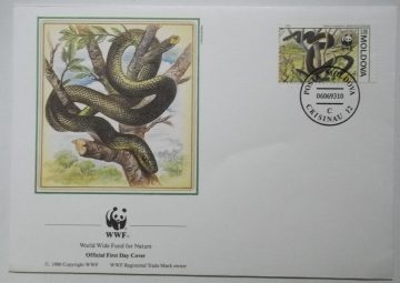 World Wide Fund For Nature POSTA MOLDOVA CKISINAU (1) (Foreign First day cover)