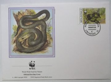 World Wide Fund For Nature POSTA MOLDOVA CKISINAU (2) (Foreign First day cover)