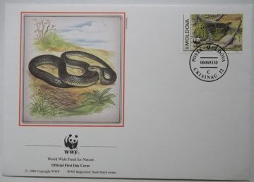 World Wide Fund For Nature POSTA MOLDOVA CKISINAU (4) (Foreign First day cover)