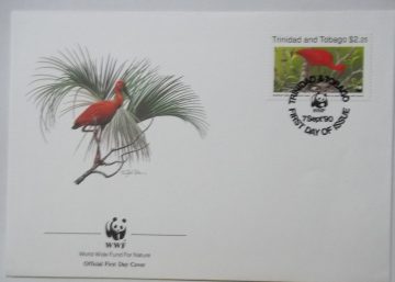 World Wide Fund For Nature TRINIDAD & TOBAGO (2) (Foreign First day cover)
