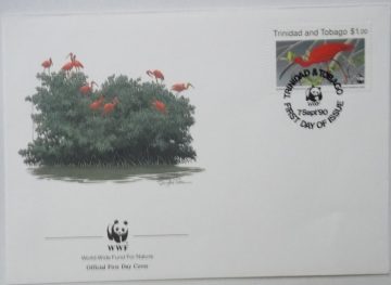 World Wide Fund For Nature TRINIDAD & TOBAGO (3) (Foreign First day cover)