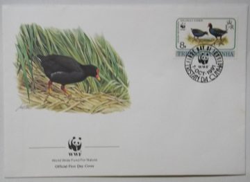 World Wide Fund For Nature TRISTAN DA CUNHA (3) (Foreign First day cover)