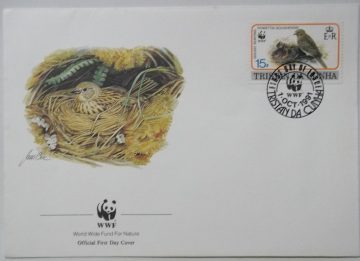 World Wide Fund For Nature TRISTAN DA CUNHA (4) (Foreign First day cover)