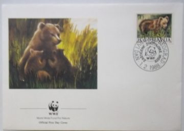 World Wide Fund For Nature ZASTICENE ZIVOTINJSKE VRSTE (2) (Foreign First day cover)