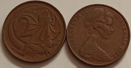 Australia 2 cent 1983(used)