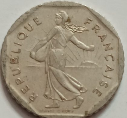 2 Franc 1979 Liberte Egalite Fraternite(used) - Image 2