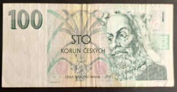 Czech Koruna 100  (Used)