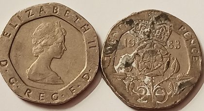 20 Pence Elizabeth II 1983  (used)