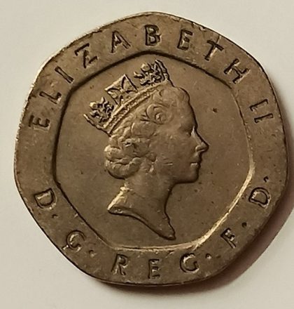 20 Pence Elizabeth II 1995  (used) - Image 2