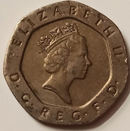 20 Pence Elizabeth II 1997  (used) - Image 2