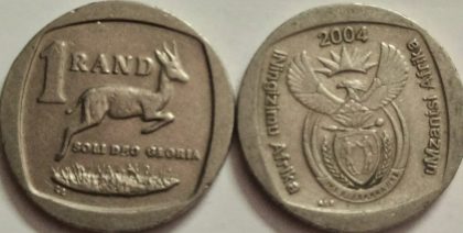 SOUTH AFRICA 1 RAND 2004 (used)