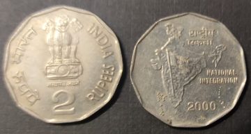 2 RUPEES-2000_1 N0 Moscow Mint