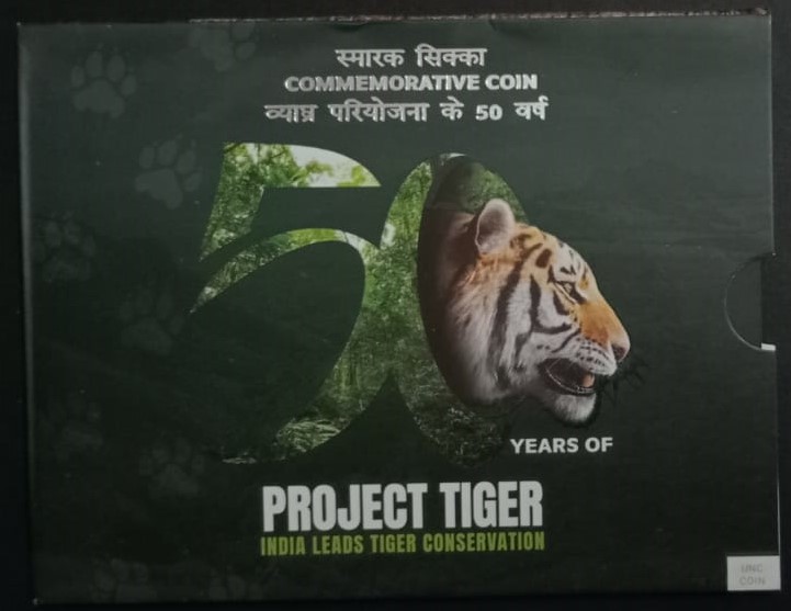 50 Years of Project tiger India leads tiger conservation (unc set ...