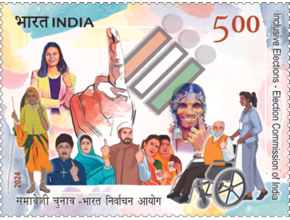 Inclusive Elections -Election Commission OF India Rs.5-MNH Stamp