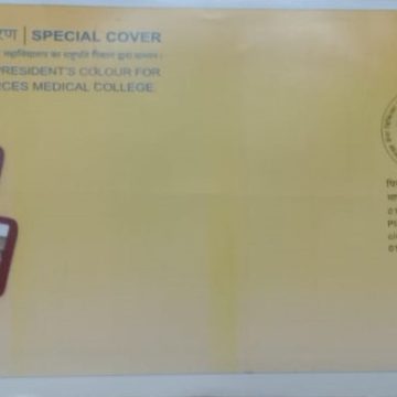 Award OF President'S Colour For Armed Forces Medical College  Army Postal Covers (APO's)
