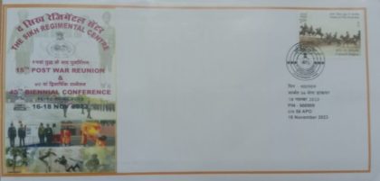 15th Post War Reunion & 40th Biennial Conference The Sikh  Regimental Center   Army Postal Covers (APO's)