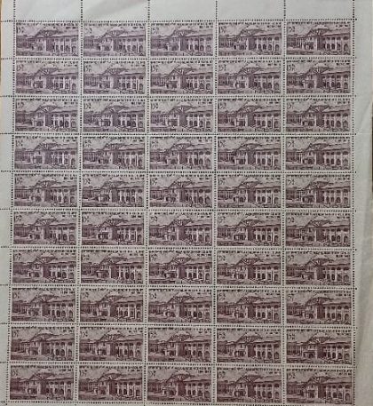 25 Nov. 66 Allahabad High Court. High Court, Judiciary, Building, Rs.15P- MNH (Stamp Full Sheets -50 stamps)