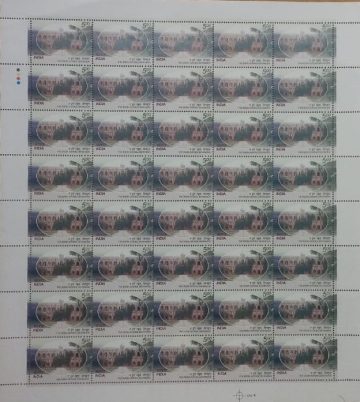 The Doon School Dehradun Institution Rs.5- MNH (Stamp Full Sheets -40stamps)