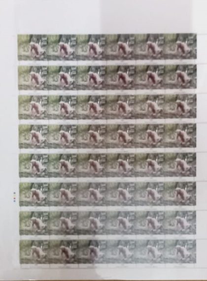 Endemic Species of Indian Bio Diversity Hot Spots Hoolock Gibbon  Rs.5- MNH (Stamp Full Sheets -48stamps)