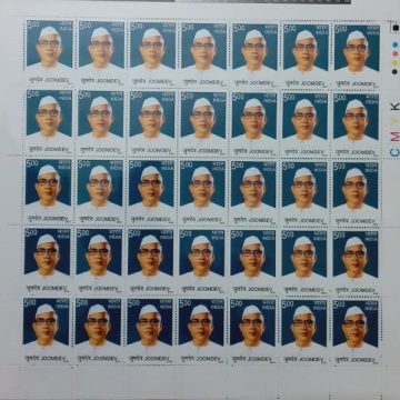 Joomdev Personality, Philanthropist, Spiritual LeaderRs.5- MNH (Stamp Full Sheets -35stamps)