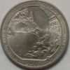 2015 - Brilliant USED Blue Ridge Parkway National Park Quarter Coin