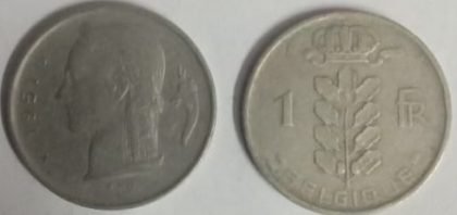 BELGIUM 1 FRANC 1951(Used)