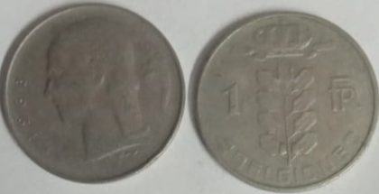 BELGIUM 1 FRANC 1963 (Used)