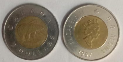 2 Dollars Canada 1997 Elizabeth II D.G Regina (used)