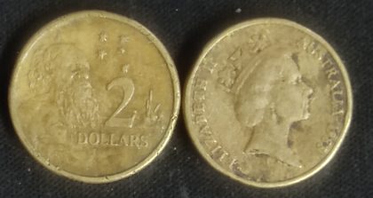 Australian 2 dollar coin 1988_2$ (used)