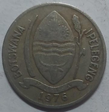BOTSWANA 10 Thebe 1976 (USED)