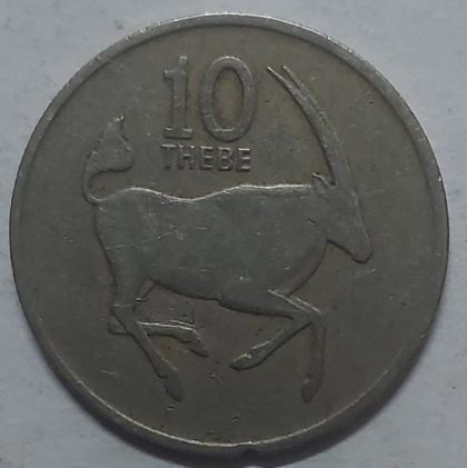 BOTSWANA 10 Thebe 1976 (USED) - Image 2