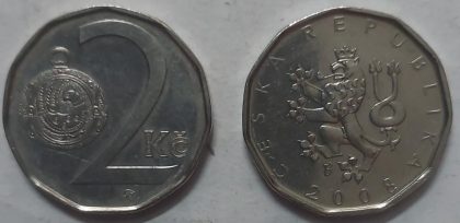 Czech Republic 2 Koruna 2008 (used)