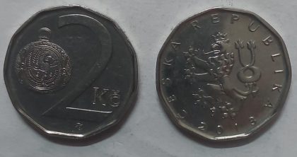 Czech Republic 2 Koruna 2013 (used)