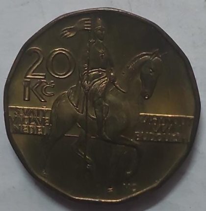 Czech Republic 20 Koruna 2015 (used)