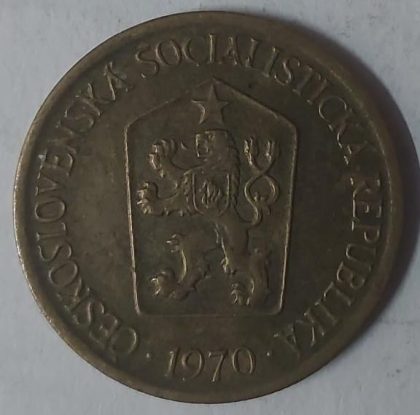 Czech Republic A0SLOVENSKA 1 Koruna 1970  (used)