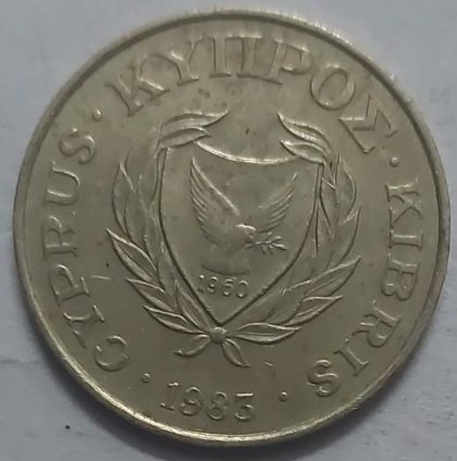 CYPRUS 5Cent 1983 (USED)