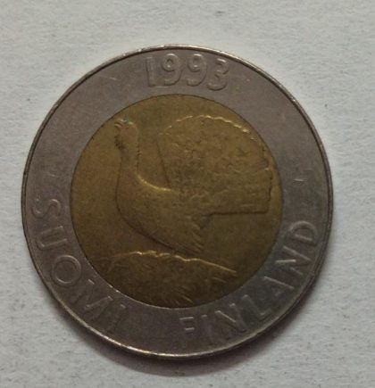 Finland  10 markka 1993 (Used)