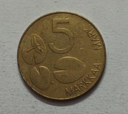 Finland  5 Markka 1993  (Used)