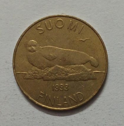 Finland  5 Markka 1993  (Used) - Image 2