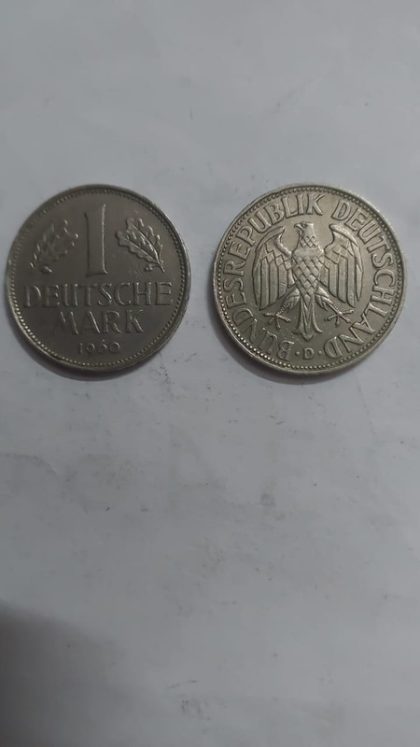 GERMANY Deutsche 1 MARK 1960 (USED)