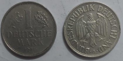 GERMANY Deutsche 1 MARK 1971 (USED)