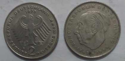 GERMANY Deutsche 2 MARK 1973 (USED)